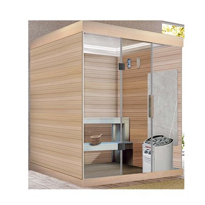 חדר סאונה פנימי מודרני